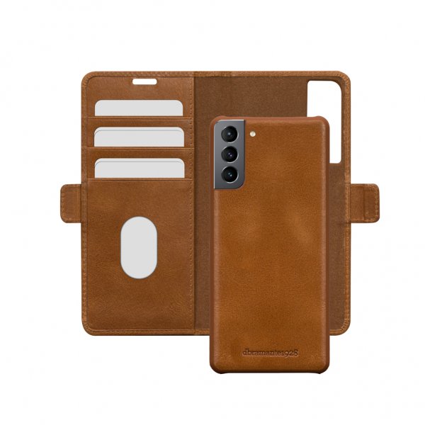 dbramante1928 Samsung Galaxy S21 Plus Etui Lynge Aftagelig Skal Tan