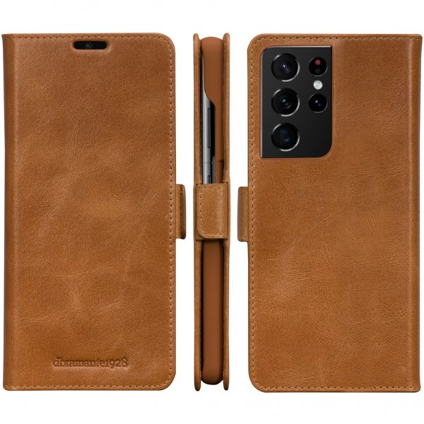 dbramante1928 Samsung Galaxy S21 Ultra Cover Lynge Aftageligt Cover Tan