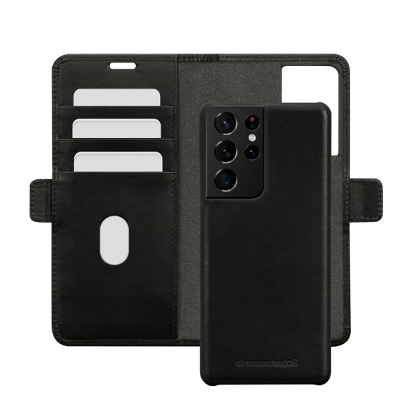 dbramante1928 Samsung Galaxy S21 Ultra Cover Lynge Aftageligt Cover Sort