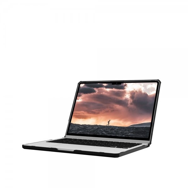 Urban Armor Gear (UAG) MacBook Air 13 M2 (A2681)/M3 (A3113) Cover Plyo Ice/Black