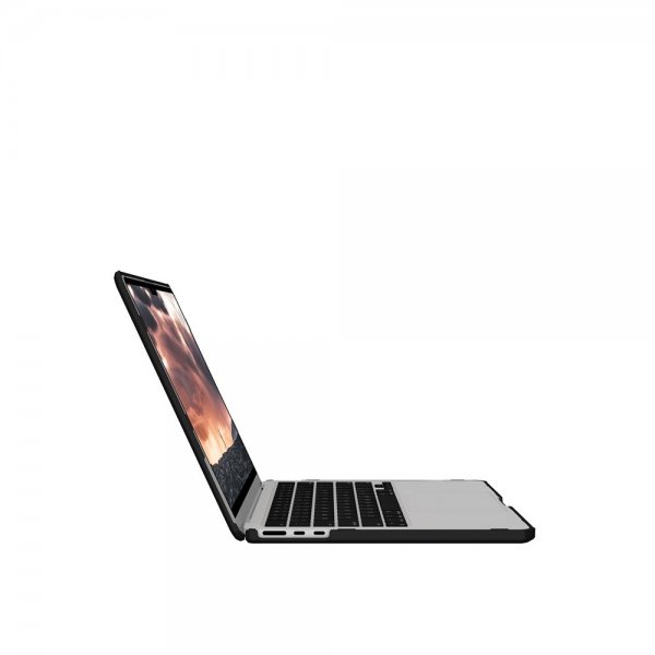 Urban Armor Gear (UAG) MacBook Air 13 M2 (A2681)/M3 (A3113) Cover Plyo Ice/Black