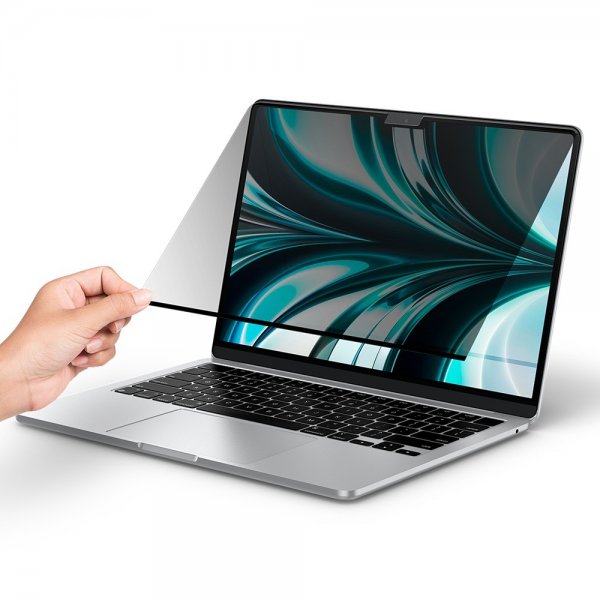 Spigen MacBook Air 13 M2/M3/M4 Skærmbeskyttelse Safe View
