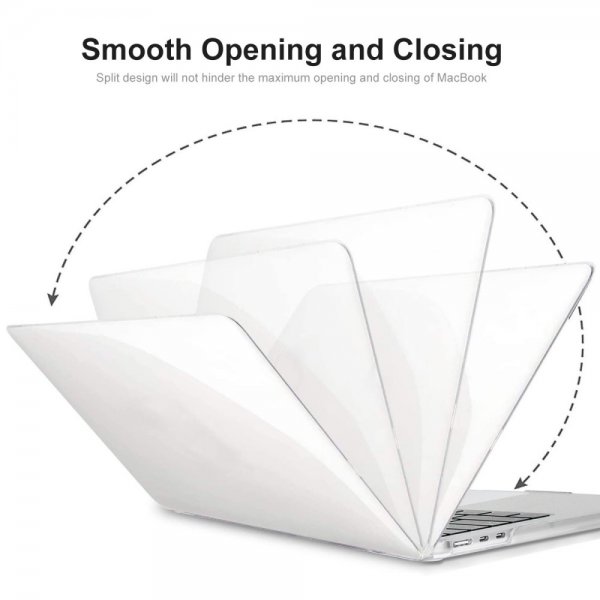Enkay MacBook Air 15 M2 (A2941)/M3 (A3114) Hardplast Cover Rød
