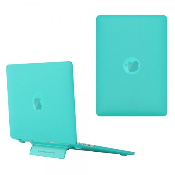 MacBook Air 15 M2 (A2941)/M3 (A3114) Cover Mat Stativfunktion Grøn