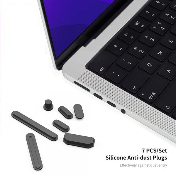 Enkay MacBook Air 15 M2 (A2941) Cover med Tastaturbeskyttelse Lavender