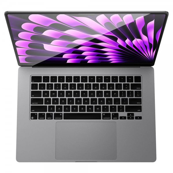 Spigen MacBook Air 15 M2 (A2941)/M3 (A3114) Skærmbeskytter GLAS.tR Slim