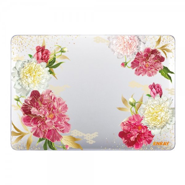 Enkay MacBook Pro 14 (A2442) Cover Blomstermønster Urtepæoner