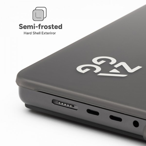 ZAGG MacBook Pro 14 M1 (A2442)/M2 (A2779)/M3 (A2918 A2992) Skal Hardshell Smoke