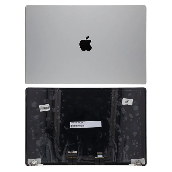 MacBook Pro 16.2" M1/M2 2021-2022 A2485 LCD Skærm Original - Sølv