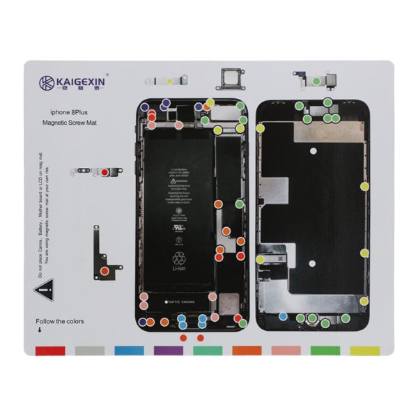 Magnetisk skruvmåtte til iPhone 8 Plus