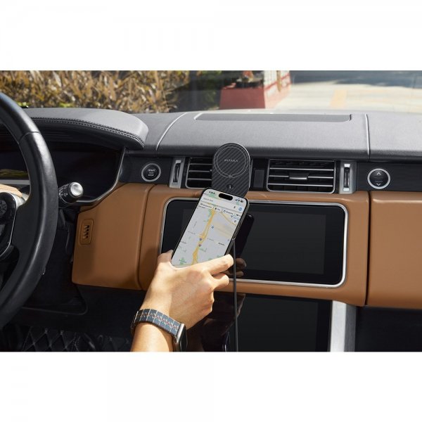Pitaka MagSafe Bilholder MagEZ Car Mount Pro 2 Qi2 15W