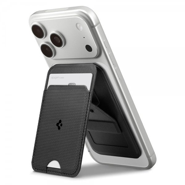 Spigen MagSafe Kortholder Slim Fold MagFit Tripod S314-3 Sort
