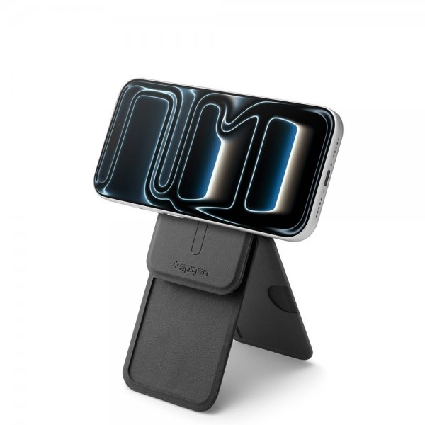 Spigen MagSafe Kortholder Slim Fold MagFit Tripod Sort