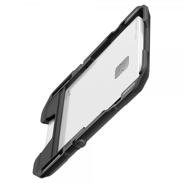 Spigen MagSafe Kortholder Tough Armor Pro MagFit Sort