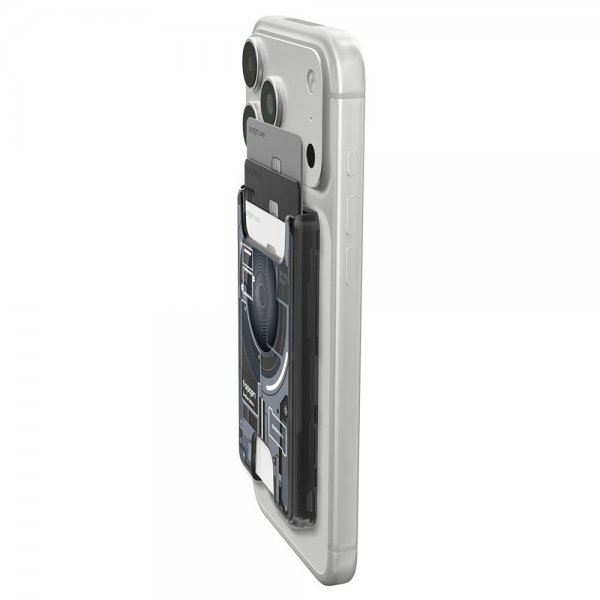 Spigen MagSafe Kortholder Ultra Hybrid Zero One MagFit Sort
