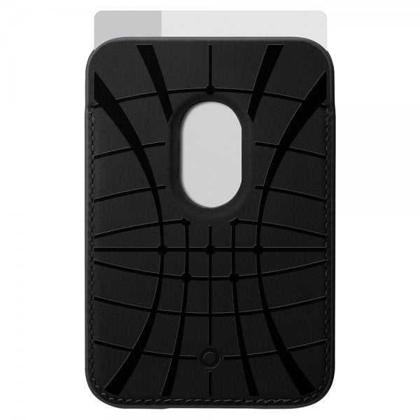 Spigen MagSafe kortholder Valentinus 3 Cards Holder MagFit Sort