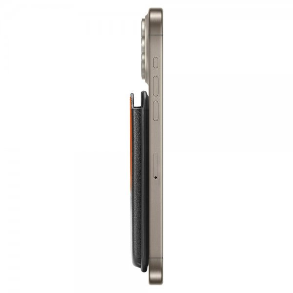 Spigen MagSafe Kortholder Valentinus 3 Kort Holder MagFit Plus Sort