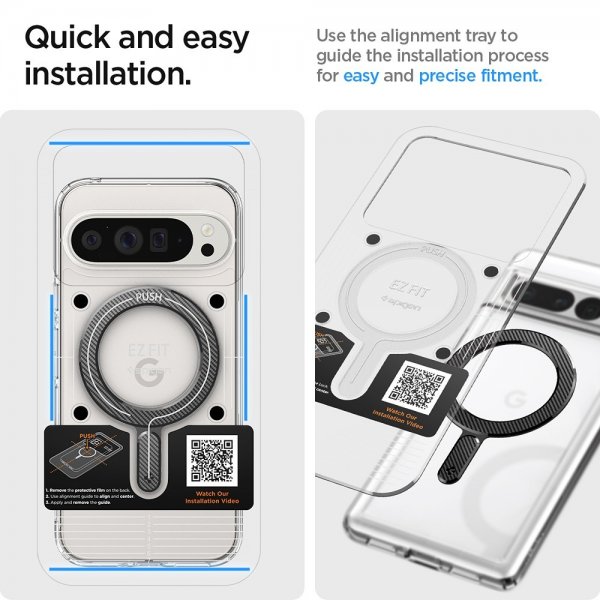 Spigen MagSafe Magnet Ring Plate Carbon