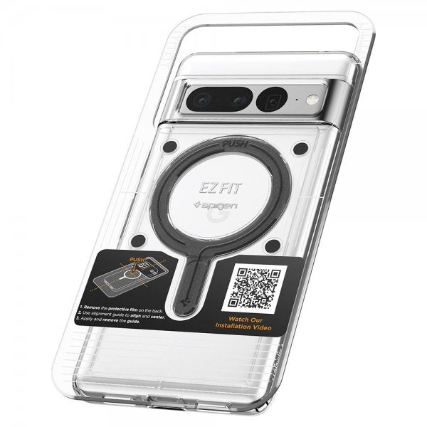 Spigen MagSafe Magnetringplade Sort