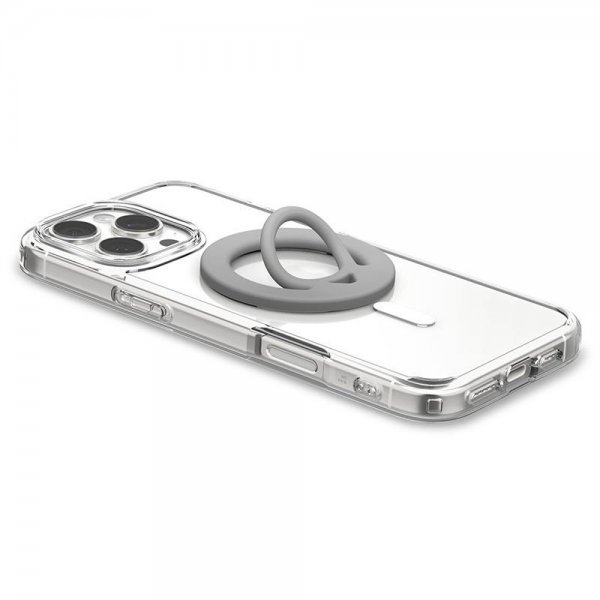 Spigen MagSafe Mobilholder Dual Pop Grå