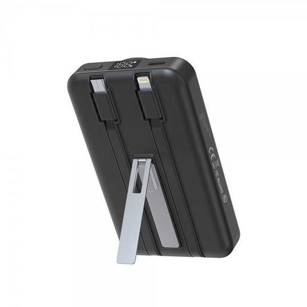 Mobile Origin MagSafe-powerbank med indbyggede kabler 10.000 mAh 20W