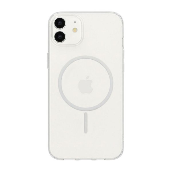 iPhone 12 Cover TPU MagSafe Transparent