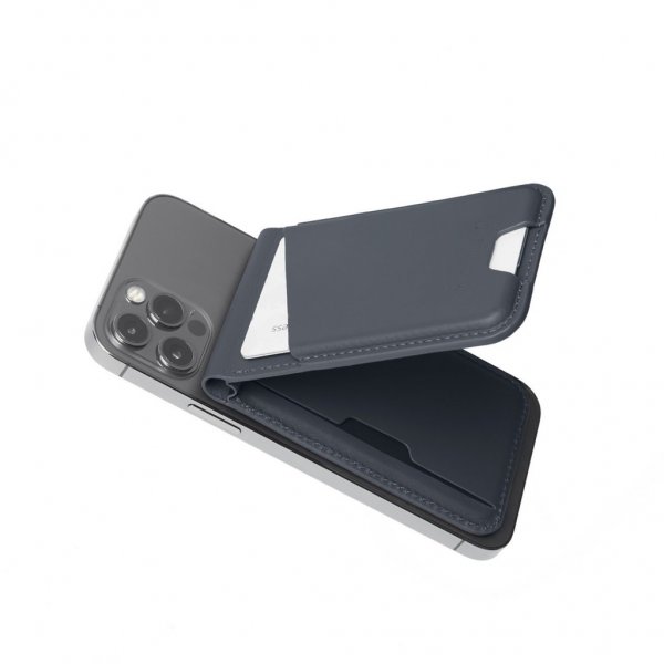 Mujjo MagSafe Kortholder Wallet Stand Basalt
