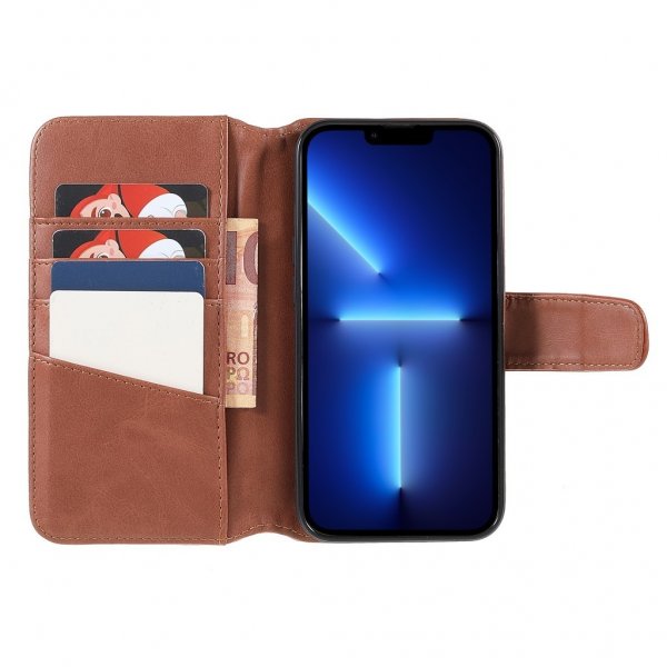 Nordic Covers iPhone 14 Pro Cover Essential Læder Maple Brown