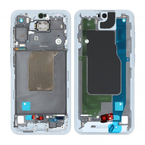 Midterramme Original til Samsung Galaxy A55 5G - Ice Blue
