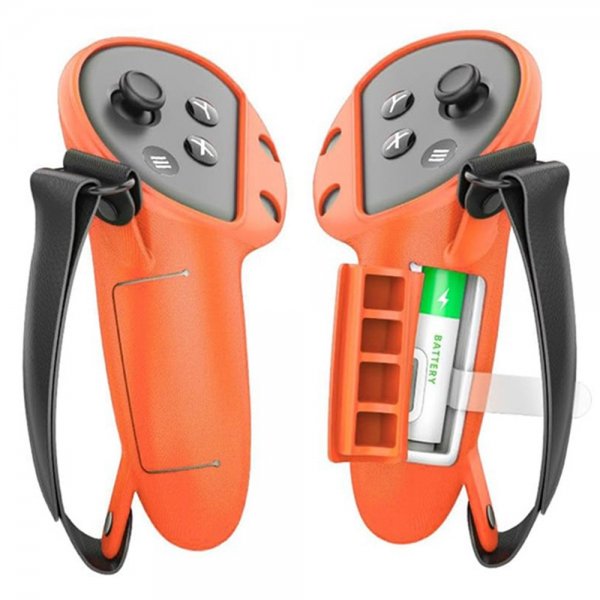 Meta Quest 3 Controller Silikonebeskytter Orange