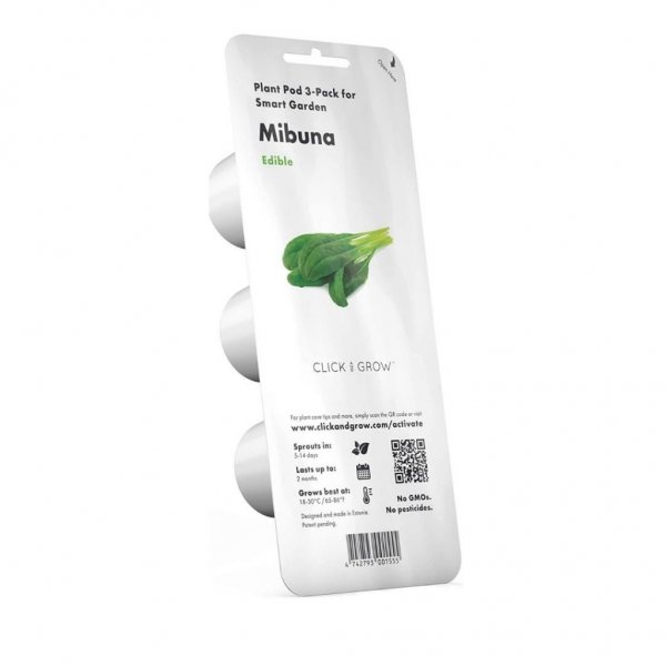 Click and Grow Smart Garden Refill 3-pak - Mibuna
