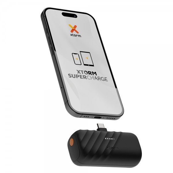 Xtorm Mini Powerbank Go2 PowerShot 5000 mAh USB-C 20W Sort
