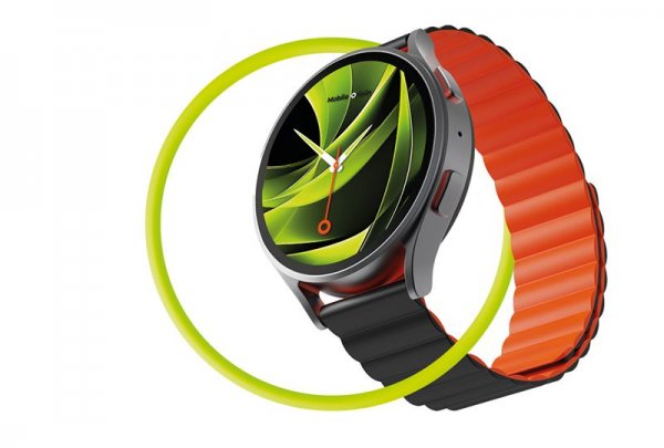 Mobile Origin Samsung Galaxy Watch 8 40/44mm/Classic 46mm Rem Easy Strap Sort Orange