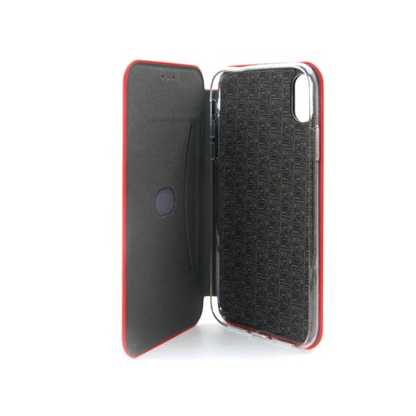 iPhone Xs Max Etui Flip Rød