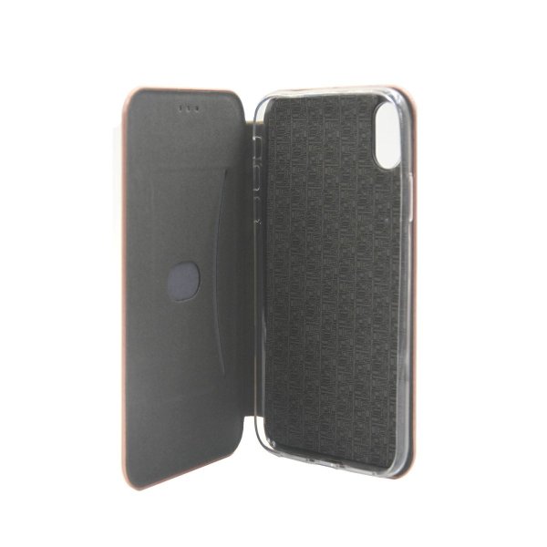 iPhone Xs Max Cover med Stander Rosaguld