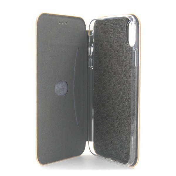 iPhone X/iPhone Xs Cover med Stativ Beige