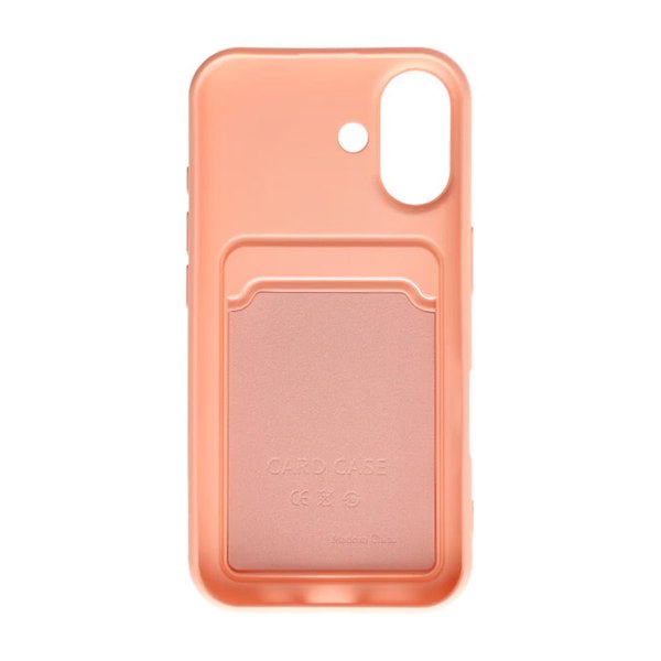 iPhone 16 Cover Kortholder Rosa