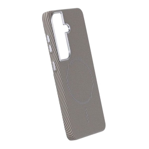 Samsung Galaxy S26 Cover Kulfibermønster MagSafe Grå