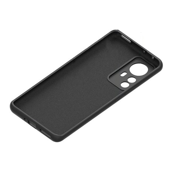 Xiaomi 12 Cover Silikone Sort