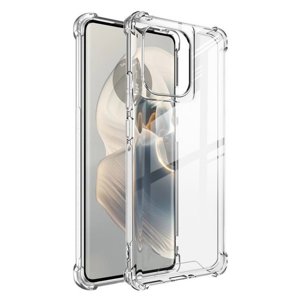 Motorola Edge 50 Pro Cover Stødsikkert Gennemsigtigt