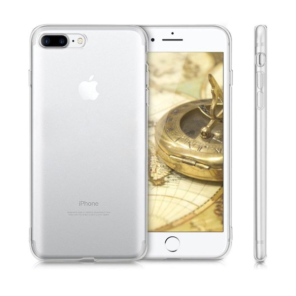 iPhone 7 Plus/iPhone 8 Plus Cover Stødsikkert TPU Transparent