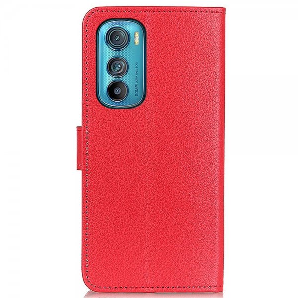 Motorola Edge 30 Etui Kortlomme Rød