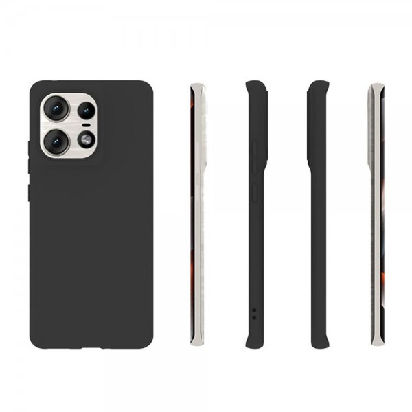 Motorola Edge 50 Pro Cover Blødplast Sort