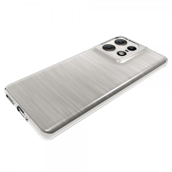 Motorola Edge 50 Pro Cover Blød plastik Transparent