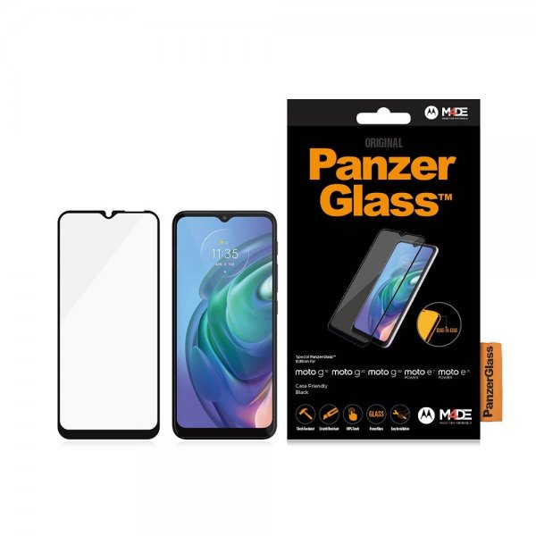 PanzerGlass Motorola Moto G10/G20/G30/E7 Power/E7i Power Skærmbeskyttelse Edge-to-Edge