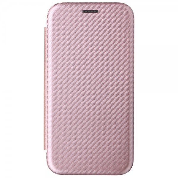 Motorola Moto G200 Cover Kulfibertekstur Rosaguld