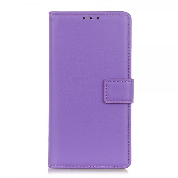 Motorola Moto G200 Cover Lædertekstur Lilla