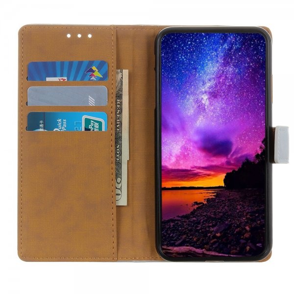 Motorola Moto G200 Cover Lædertekstur Lilla