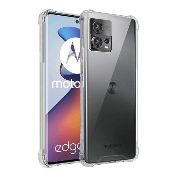 Motorola Moto G23 Cover Forstærkede Hjørner Gennemsigtig