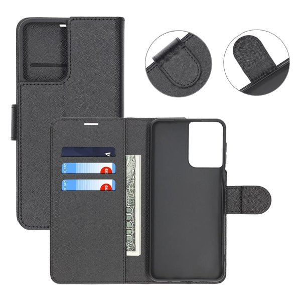 Motorola Moto G35 Etui med Stand Sort